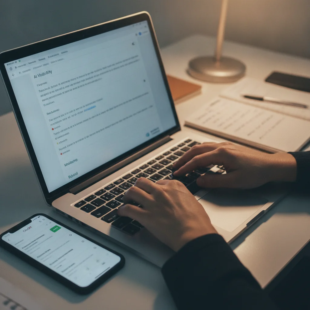 Gráfico de setores B2B mais vulneráveis à invisibilidade em IA segundo Forrester 2026