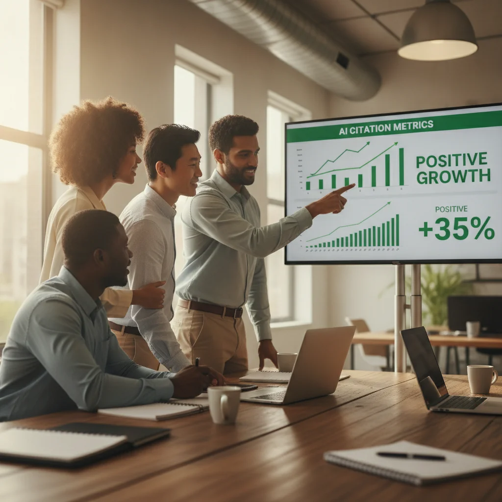 Gráfico representando resultados da Findable em 90 dias para empresas B2B