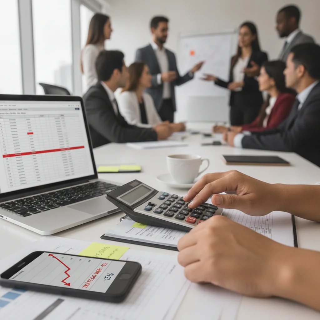 Calculadora de custo de invisibilidade para empresas em IA